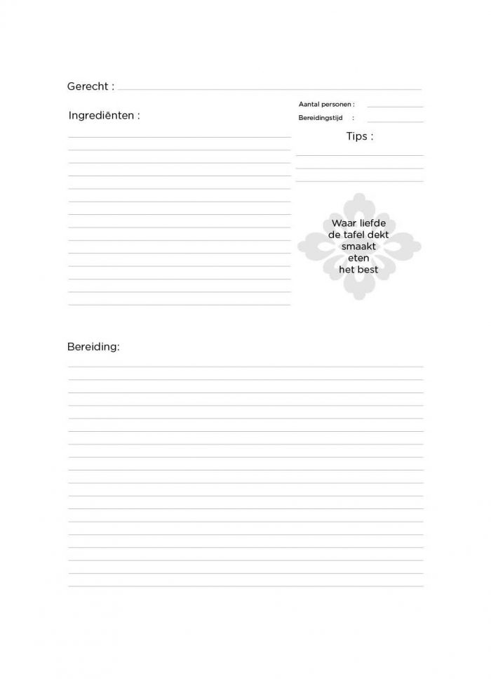 Eetschrift-Dagboek Roosjes Bruin - Afbeelding 2
