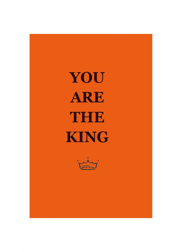 A5 Notitieboek Quote Oranje Gelijnd