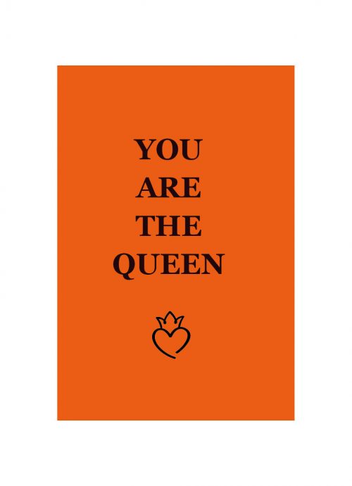 A5 Notitieboek Quote Oranje Gelijnd