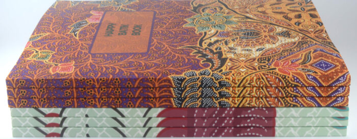 A4 Notitieboek Batik Classic Turquoise Gelijnd - Afbeelding 8
