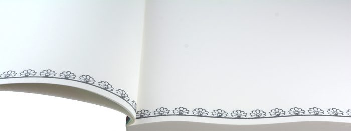 A4 Notitieboek Batik Bruin Geel Blanco - Afbeelding 4