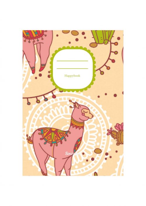 A5 Notitieboek Lama Beige Gelijnd