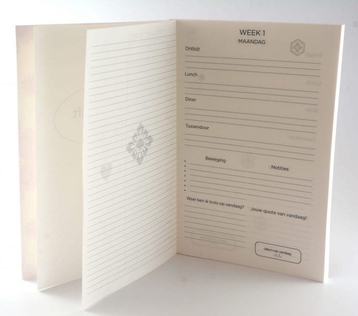 Eetschrift-Dagboek Roosjes Bruin - Afbeelding 5