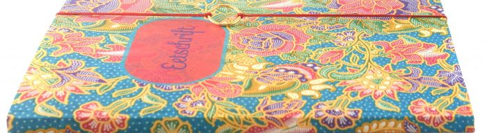 Eetschrift -Dagboek Batik Rood - Afbeelding 6