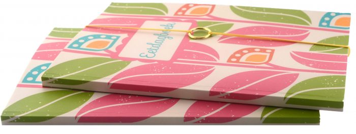 Eetschrift-Dagboek Bloem Kleurig - Afbeelding 6