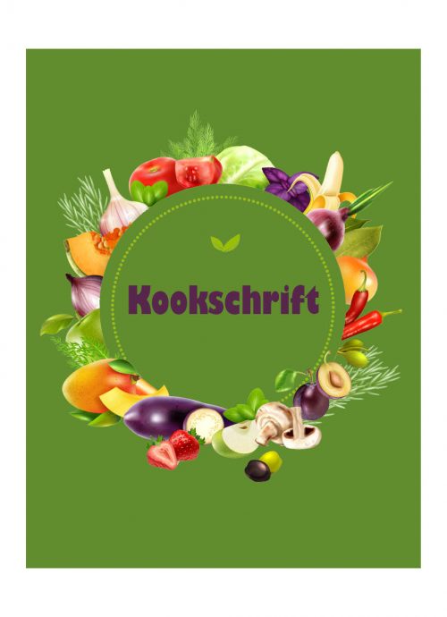 Kookschrift Receptenboek Groen
