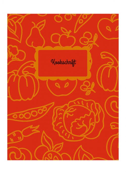 Kookschrift Receptenboek Oranje