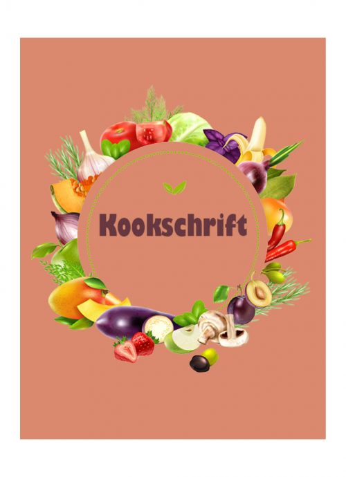 Kookschrift Receptenboek Oranje