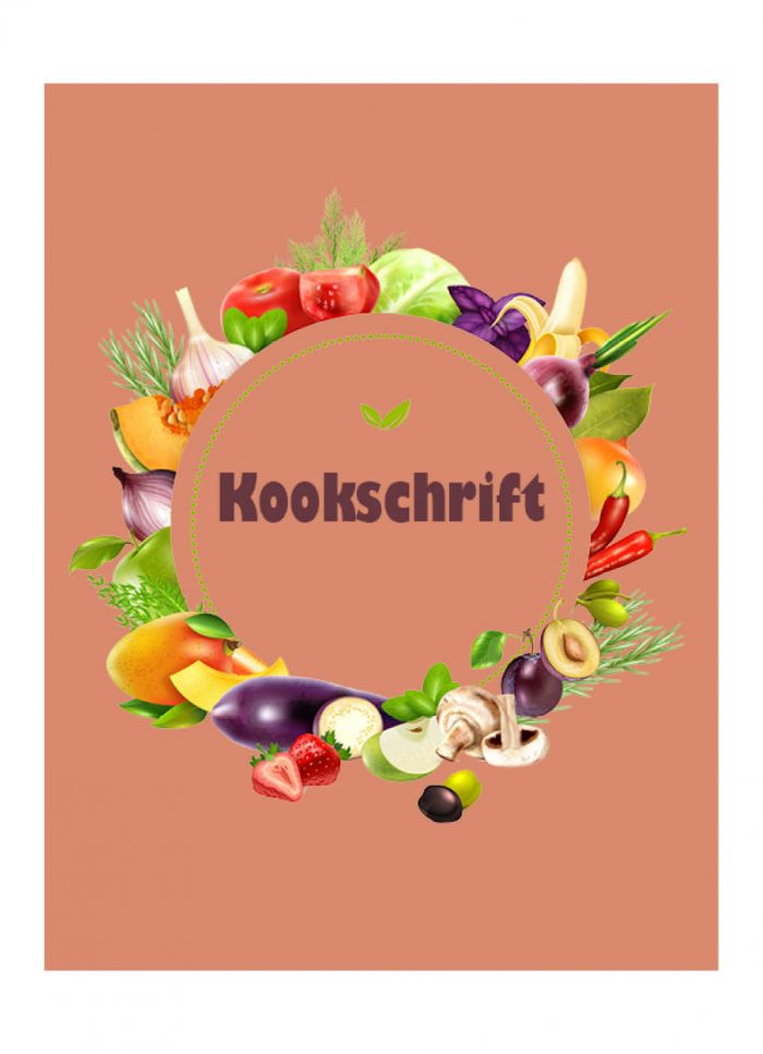 Kookschrift Receptenboek Oranje