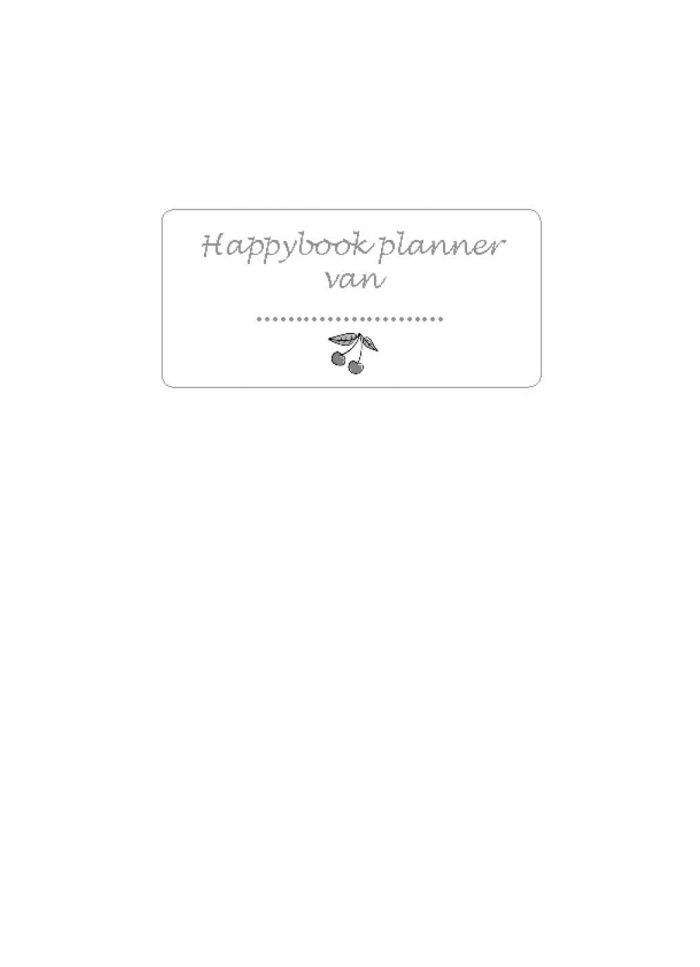 Planner Kersjes Blauw Hardcover - Afbeelding 2