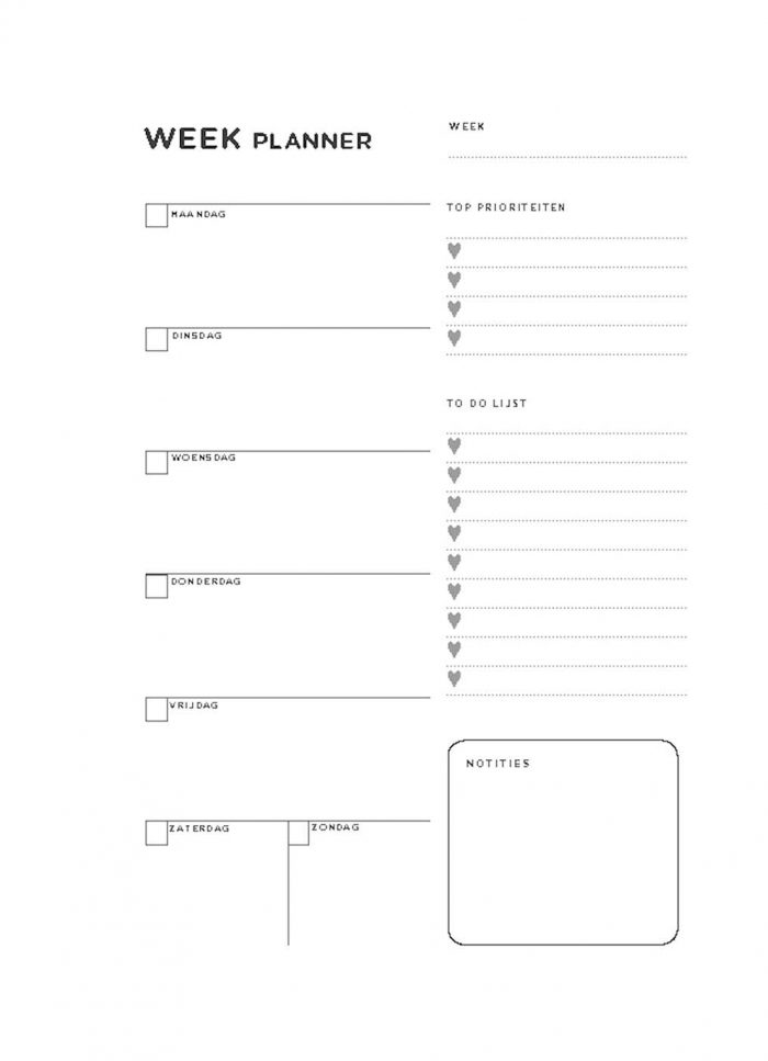 Planner Kersjes Blauw Hardcover - Afbeelding 5
