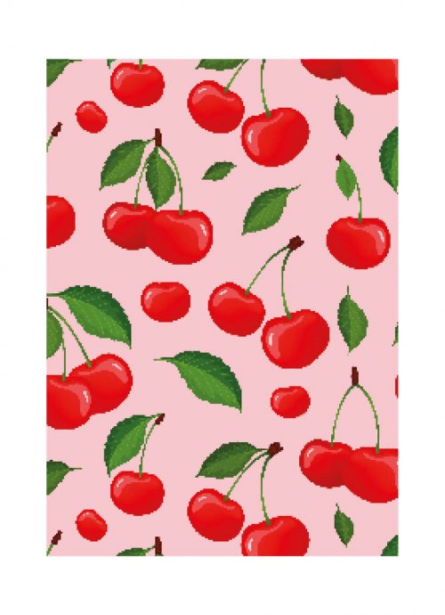 Planner Kersjes Roze Hardcover
