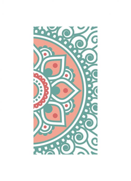 To Do Boek Mandala Zeegroen Wit Gelijnd