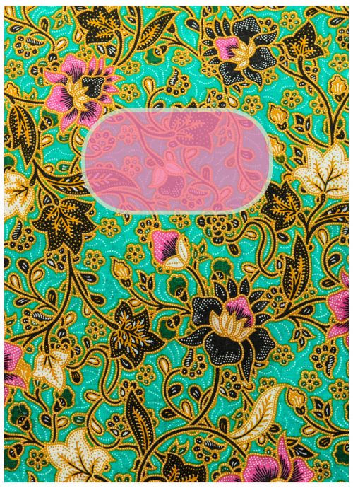 A4 Planner Batik Roze Turquoise Week