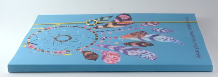 A4 Notitieboek Dromenvanger Blauw Gelijnd - Afbeelding 7