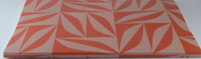 A4 Notitieboek Patroon Oranje Roze Gelijnd - Afbeelding 6