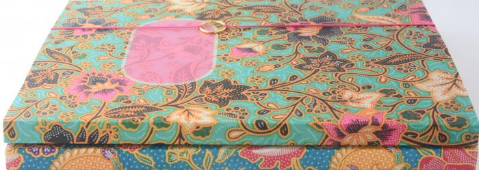 A4 Planner Batik Rood Weekplanner - Afbeelding 5