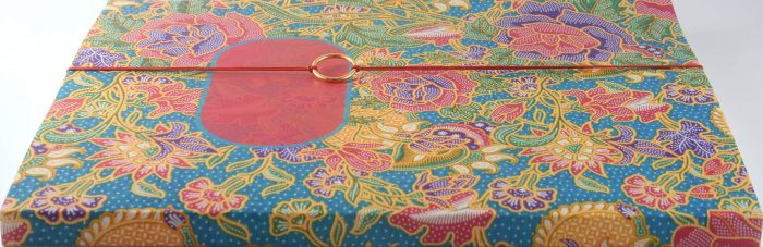 A4 Planner Batik Rood Weekplanner - Afbeelding 4