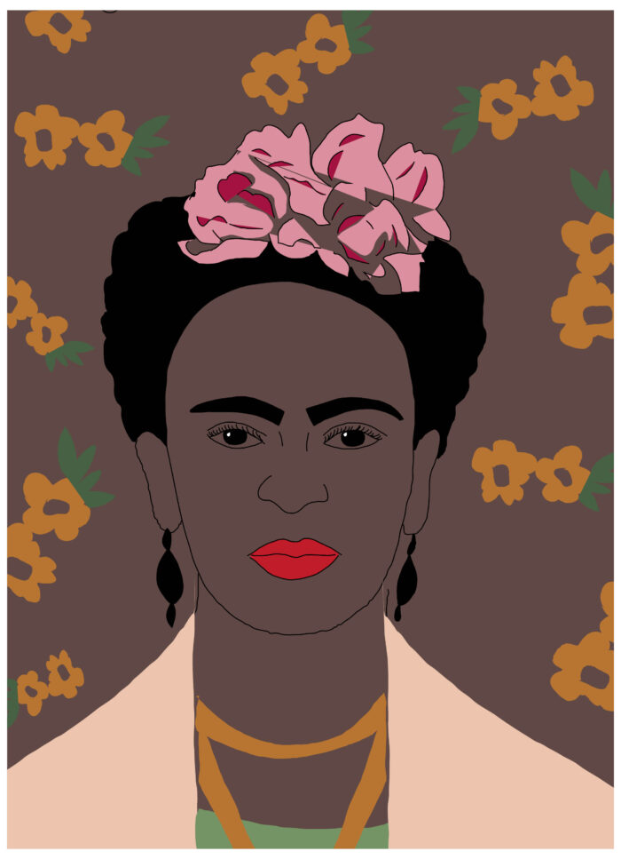 dagboek Frida Kahlo bruin