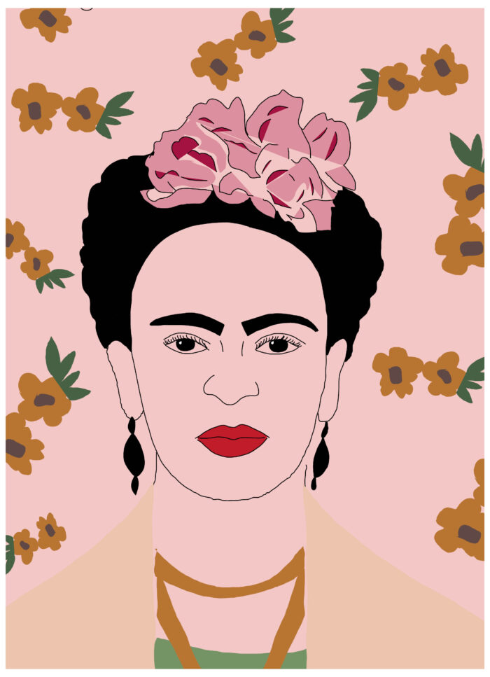 dagboek Frida Kahlo roze