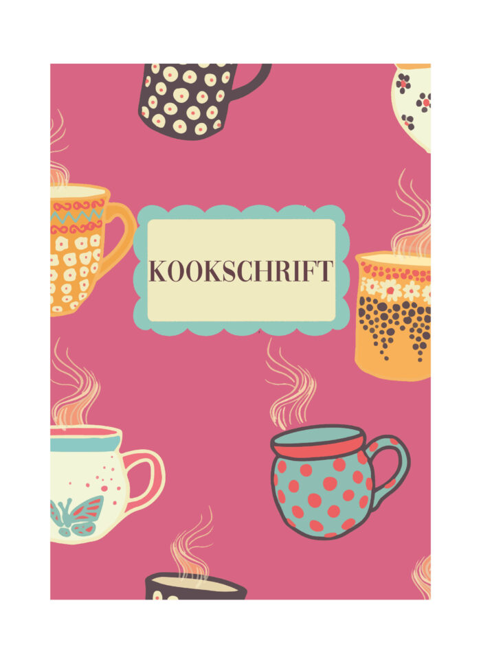 Kookschrift Receptenboek Servies