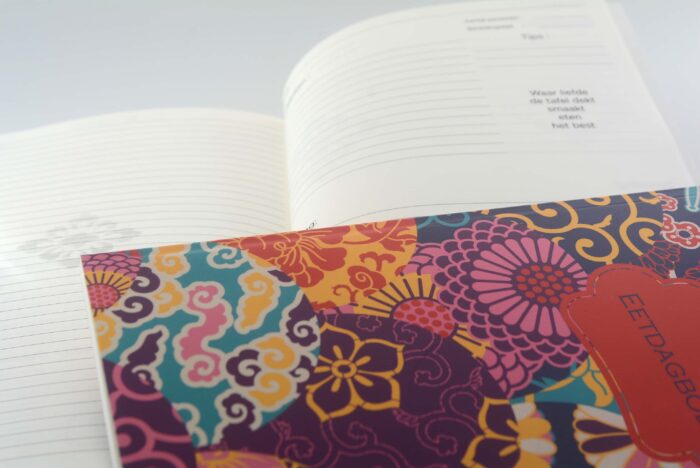 Eetschrift-Dagboek Pastel Dots - Afbeelding 7
