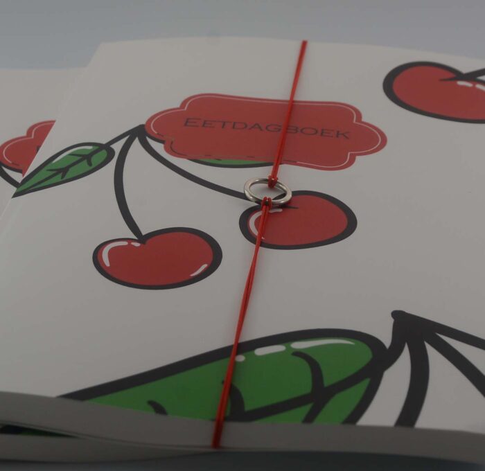 Eetschrift-Dagboek Kersjes Wit en Rood - Afbeelding 9