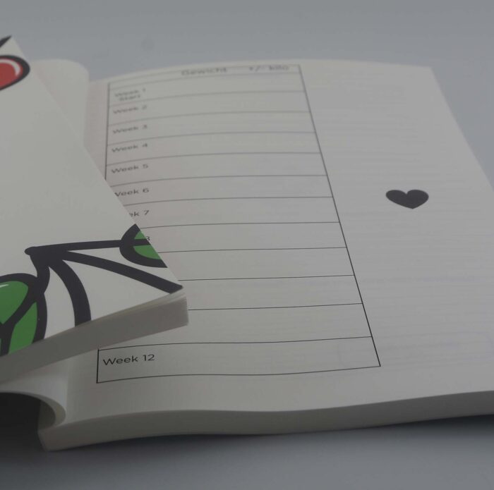 Eetschrift-Dagboek Kersjes Wit en Rood - Afbeelding 6