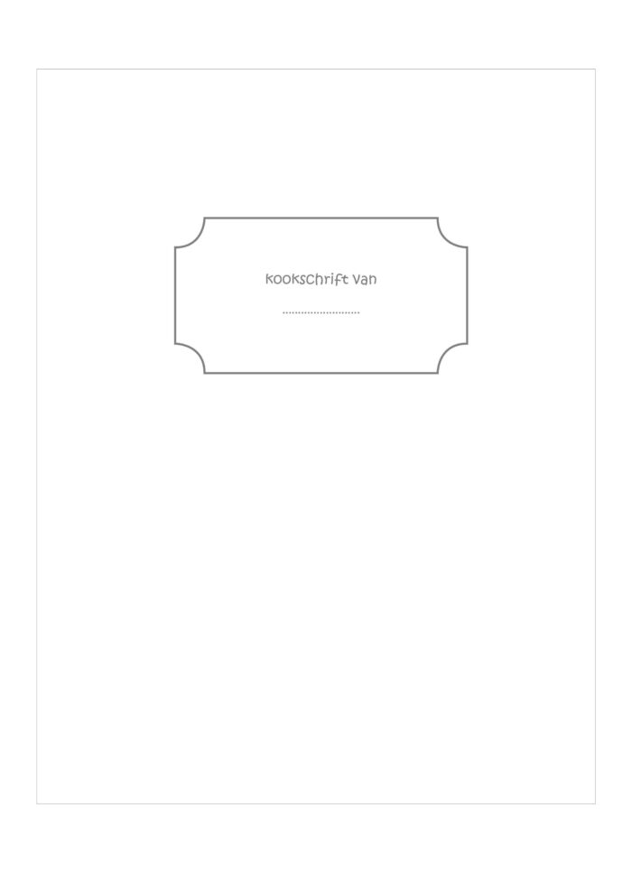 Kookschrift Receptenboek Zwart Paars - Afbeelding 9
