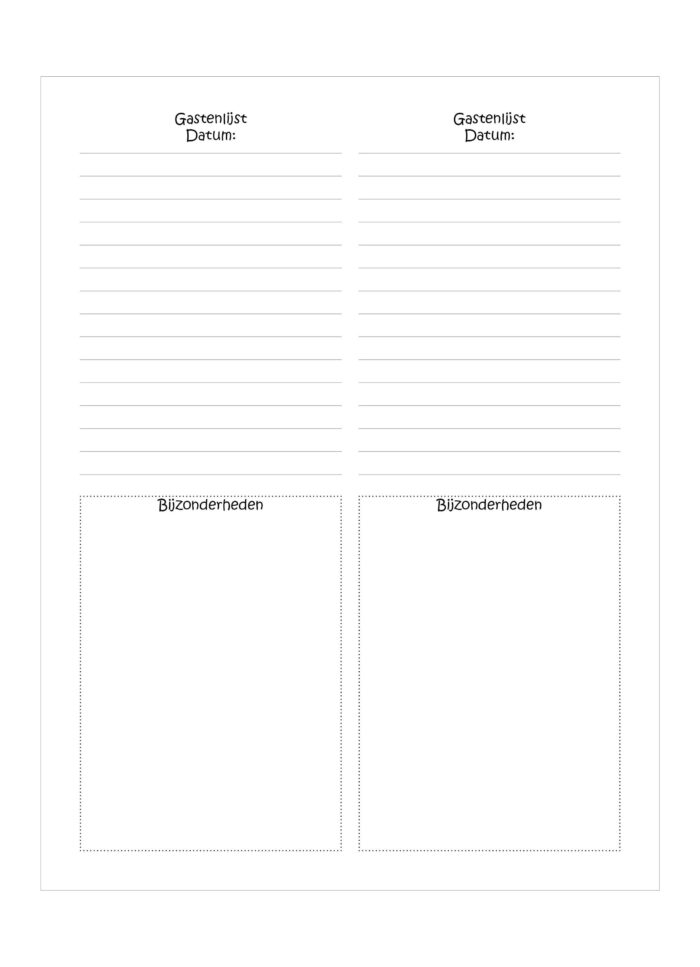 Kookschrift Receptenboek Zwart Paars - Afbeelding 8