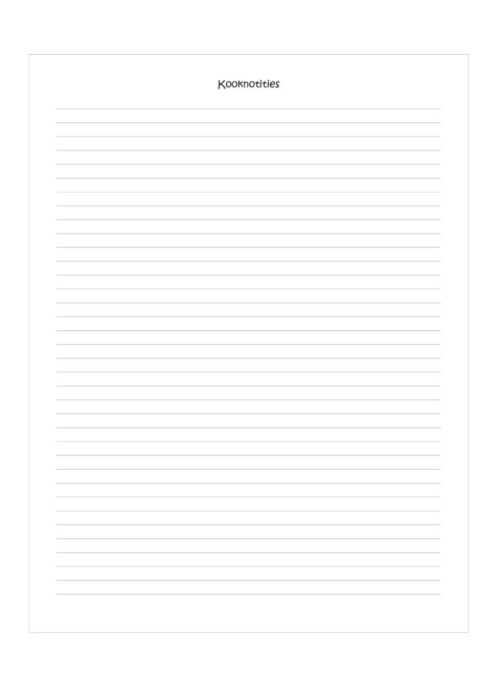 Kookschrift Receptenboek Zwart Paars - Afbeelding 4