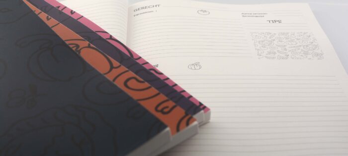 Kookschrift vol Culinaire creativiteit in turquoise en zwart - Afbeelding 10