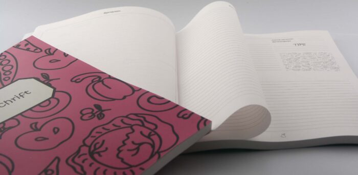 Kookschrift vol Culinaire creativiteit in roze en zwart - Afbeelding 10