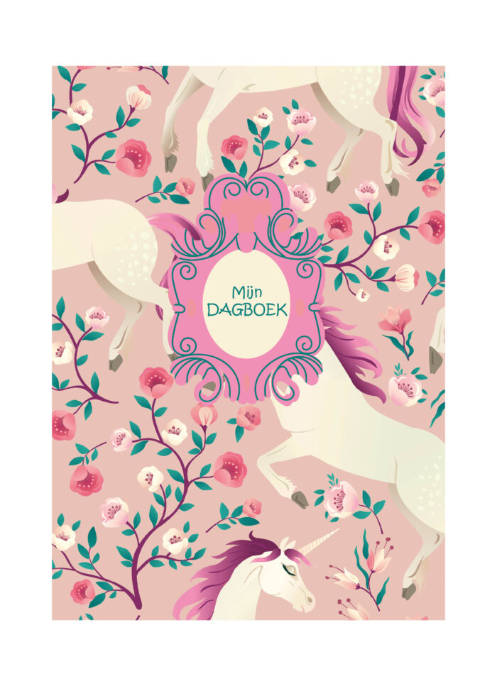 Dagboek Unicorn Roze