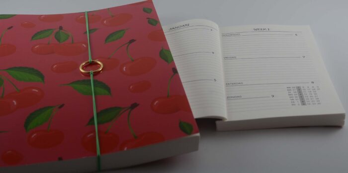 Planner Kersjes Roze - Afbeelding 7