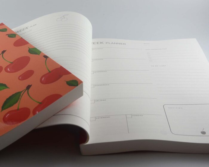 Planner Kersjes Oranje - Afbeelding 3