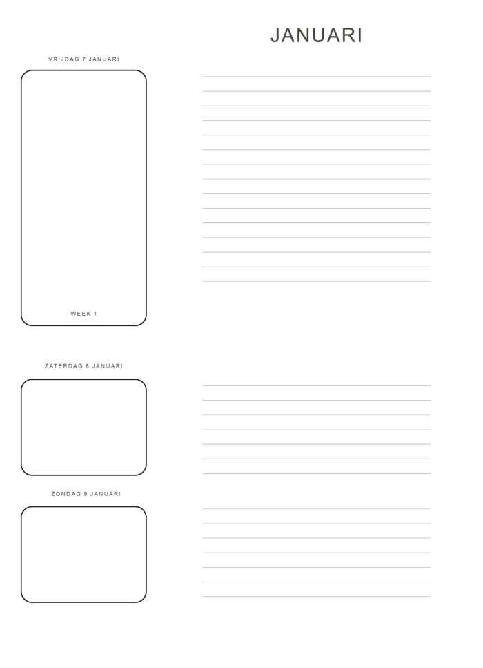 Agenda 2025 Beige Maan - Afbeelding 5