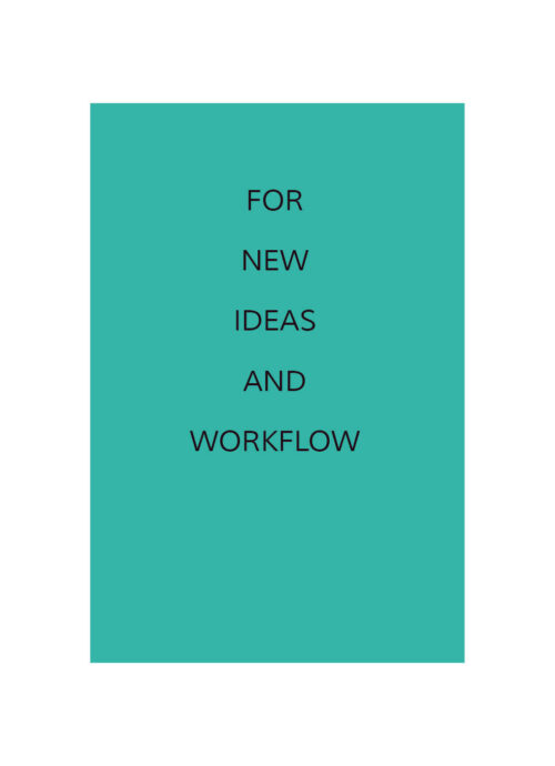 Planner A5 Turquoise Softcover