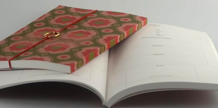 Wandeldagboek Bloemen Rood - Afbeelding 7