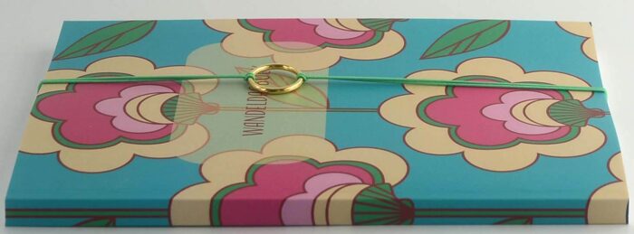 Wandeldagboek Patroon Blauw Roze - Afbeelding 11