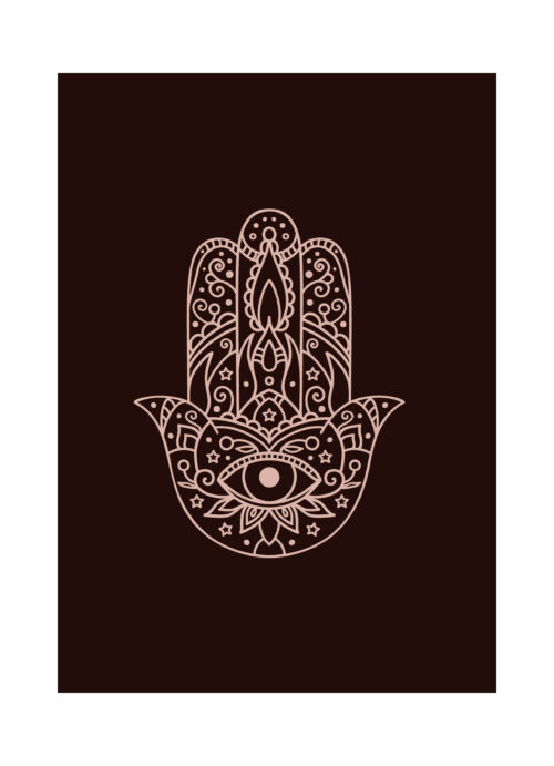 Hamsa Hand Planner Bruin