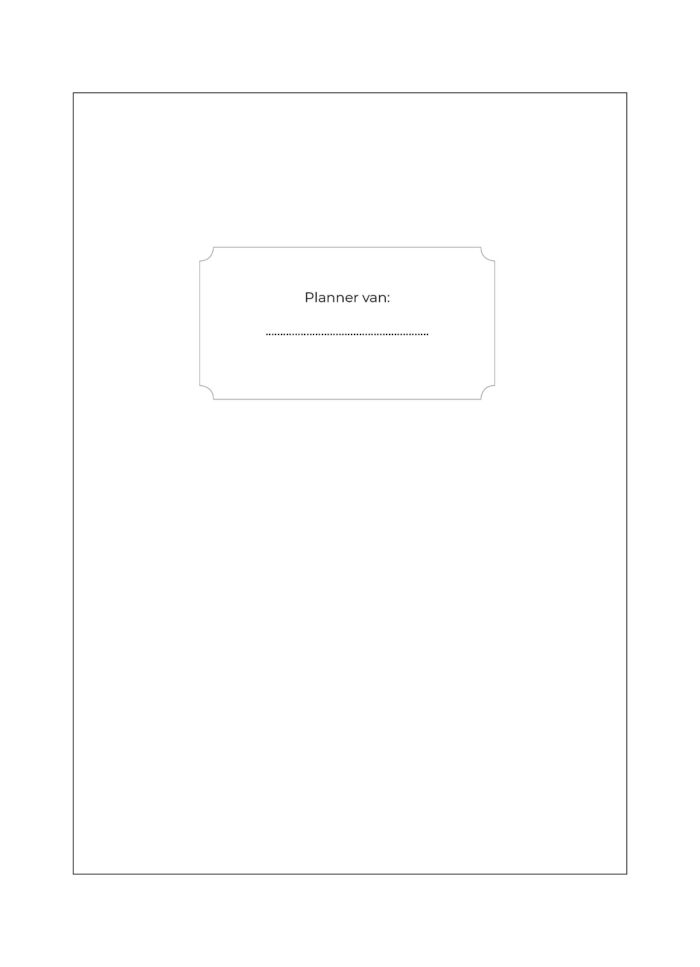 Hamsa Hand Planner Bruin Hardcover - Afbeelding 6