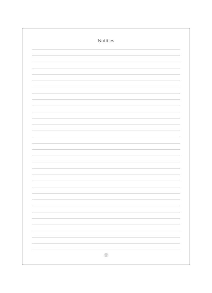 Hamsa Hand Planner Bruin Hardcover - Afbeelding 4
