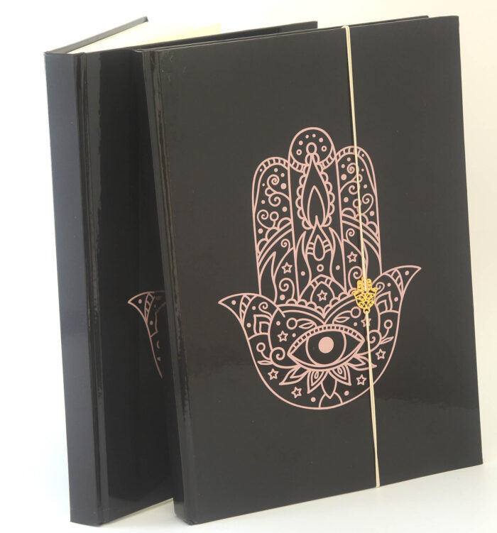 Hamsa Hand Planner Bruin Hardcover - Afbeelding 14