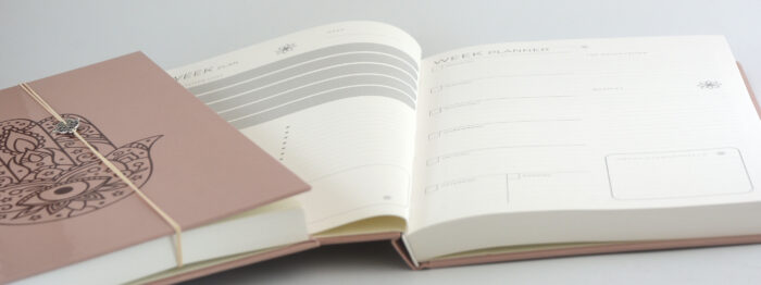 Hamsa Hand Planner Bruin Hardcover - Afbeelding 16