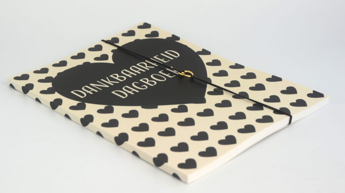 Dankbaarheidsdagboek Hartjes Zwart Rood - Afbeelding 12