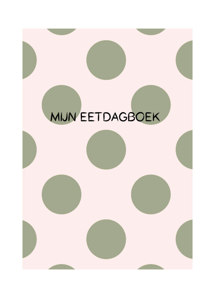 Een eetdagboek die jou helpt een gezonde leefstijl eigen te maken en gezondere voeding te eten