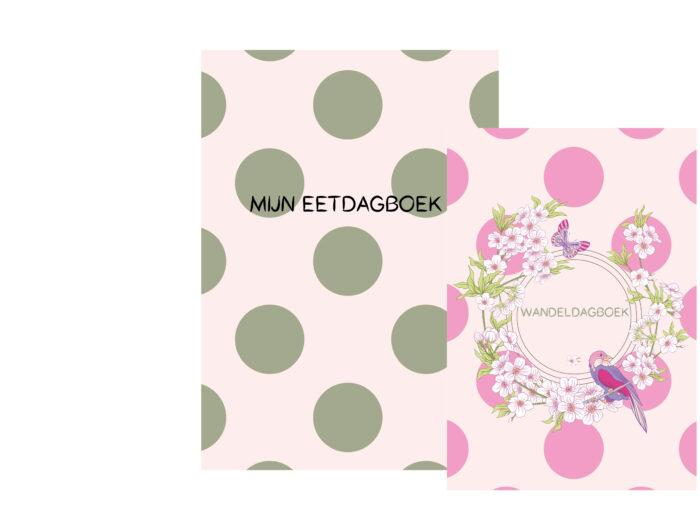 Eetschrift-Dagboek Pastel Dots - Afbeelding 12