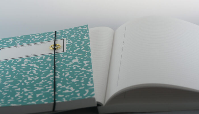 Klassiek Compostion Notitieboek Turquoise - Afbeelding 10